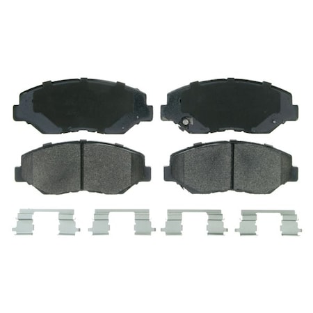 Wagner Brakes Semi-Met Disc Pad Set, Zx914 ZX914